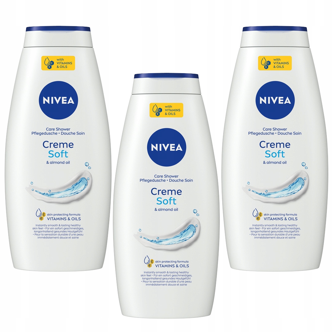 Nivea Creme Soft Care sprchový gél 750 ml